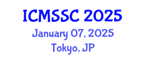 International Conference on Mathematics, Statistics and Scientific Computing (ICMSSC) January 07, 2025 - Tokyo, Japan