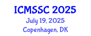 International Conference on Mathematics, Statistics and Scientific Computing (ICMSSC) July 19, 2025 - Copenhagen, Denmark