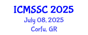 International Conference on Mathematics, Statistics and Scientific Computing (ICMSSC) July 08, 2025 - Corfu, Greece