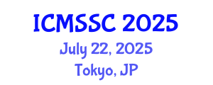 International Conference on Mathematics, Statistics and Scientific Computing (ICMSSC) July 22, 2025 - Tokyo, Japan