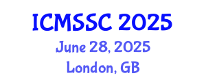 International Conference on Mathematics, Statistics and Scientific Computing (ICMSSC) June 28, 2025 - London, United Kingdom