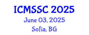 International Conference on Mathematics, Statistics and Scientific Computing (ICMSSC) June 03, 2025 - Sofia, Bulgaria