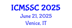 International Conference on Mathematics, Statistics and Scientific Computing (ICMSSC) June 21, 2025 - Venice, Italy