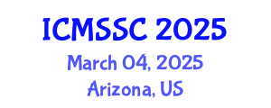 International Conference on Mathematics, Statistics and Scientific Computing (ICMSSC) March 04, 2025 - Arizona, United States