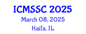 International Conference on Mathematics, Statistics and Scientific Computing (ICMSSC) March 08, 2025 - Haifa, Israel
