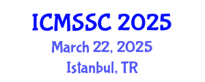 International Conference on Mathematics, Statistics and Scientific Computing (ICMSSC) March 22, 2025 - Istanbul, Turkey