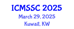 International Conference on Mathematics, Statistics and Scientific Computing (ICMSSC) March 29, 2025 - Kuwait, Kuwait