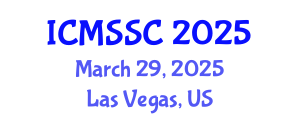 International Conference on Mathematics, Statistics and Scientific Computing (ICMSSC) March 29, 2025 - Las Vegas, United States