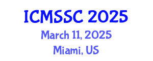 International Conference on Mathematics, Statistics and Scientific Computing (ICMSSC) March 11, 2025 - Miami, United States