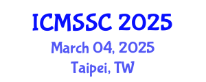 International Conference on Mathematics, Statistics and Scientific Computing (ICMSSC) March 04, 2025 - Taipei, Taiwan