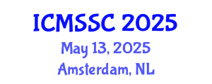 International Conference on Mathematics, Statistics and Scientific Computing (ICMSSC) May 13, 2025 - Amsterdam, Netherlands