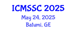 International Conference on Mathematics, Statistics and Scientific Computing (ICMSSC) May 24, 2025 - Batumi, Georgia