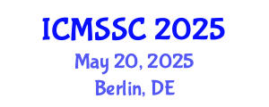International Conference on Mathematics, Statistics and Scientific Computing (ICMSSC) May 20, 2025 - Berlin, Germany