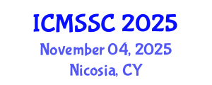 International Conference on Mathematics, Statistics and Scientific Computing (ICMSSC) November 04, 2025 - Nicosia, Cyprus