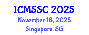 International Conference on Mathematics, Statistics and Scientific Computing (ICMSSC) November 18, 2025 - Singapore, Singapore