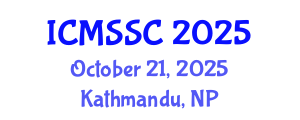 International Conference on Mathematics, Statistics and Scientific Computing (ICMSSC) October 21, 2025 - Kathmandu, Nepal