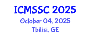 International Conference on Mathematics, Statistics and Scientific Computing (ICMSSC) October 04, 2025 - Tbilisi, Georgia