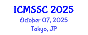 International Conference on Mathematics, Statistics and Scientific Computing (ICMSSC) October 07, 2025 - Tokyo, Japan