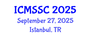 International Conference on Mathematics, Statistics and Scientific Computing (ICMSSC) September 27, 2025 - Istanbul, Turkey