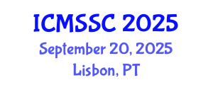 International Conference on Mathematics, Statistics and Scientific Computing (ICMSSC) September 20, 2025 - Lisbon, Portugal
