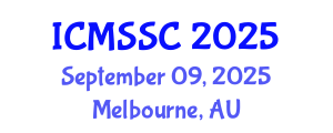 International Conference on Mathematics, Statistics and Scientific Computing (ICMSSC) September 09, 2025 - Melbourne, Australia