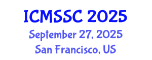 International Conference on Mathematics, Statistics and Scientific Computing (ICMSSC) September 27, 2025 - San Francisco, United States