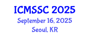 International Conference on Mathematics, Statistics and Scientific Computing (ICMSSC) September 16, 2025 - Seoul, Republic of Korea