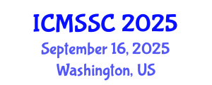 International Conference on Mathematics, Statistics and Scientific Computing (ICMSSC) September 16, 2025 - Washington, United States