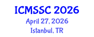 International Conference on Mathematics, Statistics and Scientific Computing (ICMSSC) April 27, 2026 - Istanbul, Turkey
