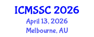 International Conference on Mathematics, Statistics and Scientific Computing (ICMSSC) April 13, 2026 - Melbourne, Australia International Conference on Mathematics, Statistics and Scientific Computing (ICMSSC) April 13, 2026 - Melbourne, Australia