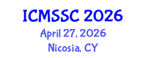 International Conference on Mathematics, Statistics and Scientific Computing (ICMSSC) April 27, 2026 - Nicosia, Cyprus International Conference on Mathematics, Statistics and Scientific Computing (ICMSSC) April 27, 2026 - Nicosia, Cyprus