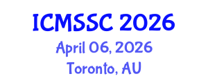 International Conference on Mathematics, Statistics and Scientific Computing (ICMSSC) April 06, 2026 - Toronto, Australia