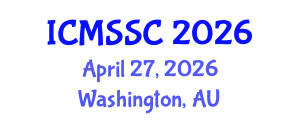 International Conference on Mathematics, Statistics and Scientific Computing (ICMSSC) April 27, 2026 - Washington, Australia
