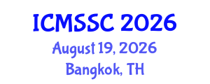 International Conference on Mathematics, Statistics and Scientific Computing (ICMSSC) August 19, 2026 - Bangkok, Thailand International Conference on Mathematics, Statistics and Scientific Computing (ICMSSC) August 19, 2026 - Bangkok, Thailand