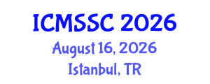 International Conference on Mathematics, Statistics and Scientific Computing (ICMSSC) August 16, 2026 - Istanbul, Turkey