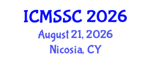 International Conference on Mathematics, Statistics and Scientific Computing (ICMSSC) August 21, 2026 - Nicosia, Cyprus