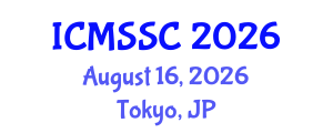 International Conference on Mathematics, Statistics and Scientific Computing (ICMSSC) August 16, 2026 - Tokyo, Japan International Conference on Mathematics, Statistics and Scientific Computing (ICMSSC) August 16, 2026 - Tokyo, Japan