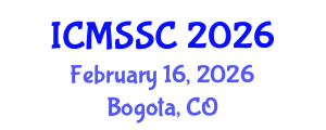 International Conference on Mathematics, Statistics and Scientific Computing (ICMSSC) February 16, 2026 - Bogota, Colombia International Conference on Mathematics, Statistics and Scientific Computing (ICMSSC) February 16, 2026 - Bogota, Colombia