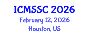 International Conference on Mathematics, Statistics and Scientific Computing (ICMSSC) February 12, 2026 - Houston, United States International Conference on Mathematics, Statistics and Scientific Computing (ICMSSC) February 12, 2026 - Houston, United States