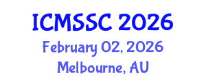 International Conference on Mathematics, Statistics and Scientific Computing (ICMSSC) February 02, 2026 - Melbourne, Australia