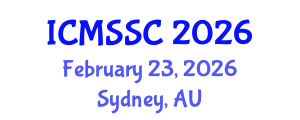 International Conference on Mathematics, Statistics and Scientific Computing (ICMSSC) February 23, 2026 - Sydney, Australia International Conference on Mathematics, Statistics and Scientific Computing (ICMSSC) February 23, 2026 - Sydney, Australia