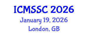 International Conference on Mathematics, Statistics and Scientific Computing (ICMSSC) January 19, 2026 - London, United Kingdom International Conference on Mathematics, Statistics and Scientific Computing (ICMSSC) January 19, 2026 - London, United Kingdom