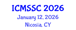 International Conference on Mathematics, Statistics and Scientific Computing (ICMSSC) January 12, 2026 - Nicosia, Cyprus
