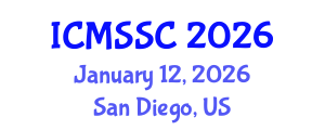 International Conference on Mathematics, Statistics and Scientific Computing (ICMSSC) January 12, 2026 - San Diego, United States