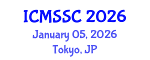 International Conference on Mathematics, Statistics and Scientific Computing (ICMSSC) January 05, 2026 - Tokyo, Japan International Conference on Mathematics, Statistics and Scientific Computing (ICMSSC) January 05, 2026 - Tokyo, Japan