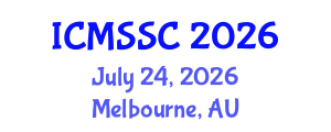 International Conference on Mathematics, Statistics and Scientific Computing (ICMSSC) July 24, 2026 - Melbourne, Australia
