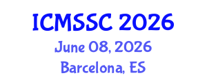 International Conference on Mathematics, Statistics and Scientific Computing (ICMSSC) June 08, 2026 - Barcelona, Spain International Conference on Mathematics, Statistics and Scientific Computing (ICMSSC) June 08, 2026 - Barcelona, Spain