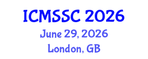 International Conference on Mathematics, Statistics and Scientific Computing (ICMSSC) June 29, 2026 - London, United Kingdom International Conference on Mathematics, Statistics and Scientific Computing (ICMSSC) June 29, 2026 - London, United Kingdom