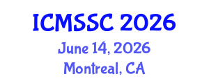 International Conference on Mathematics, Statistics and Scientific Computing (ICMSSC) June 14, 2026 - Montreal, Canada