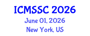International Conference on Mathematics, Statistics and Scientific Computing (ICMSSC) June 01, 2026 - New York, United States International Conference on Mathematics, Statistics and Scientific Computing (ICMSSC) June 01, 2026 - New York, United States